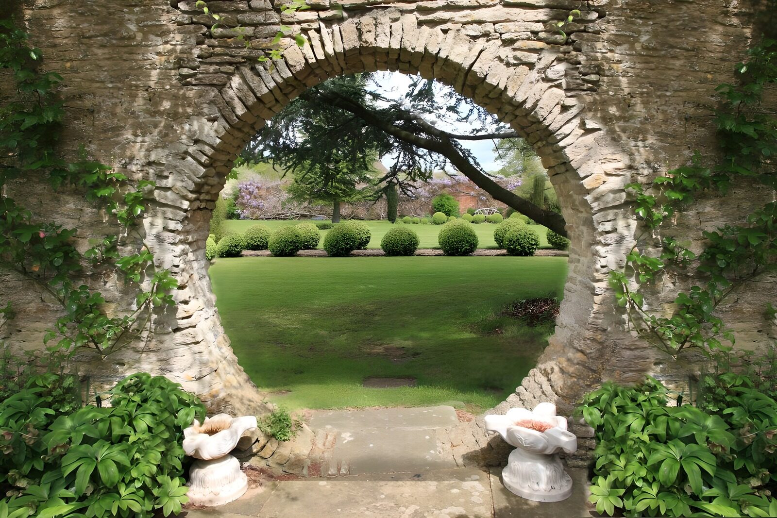 Durchgang zum Garten