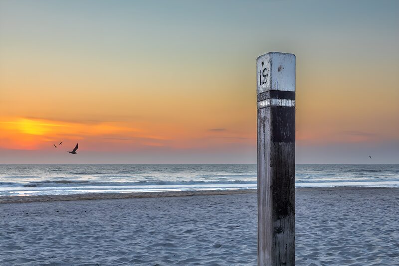 Sonnenuntergang am Strand