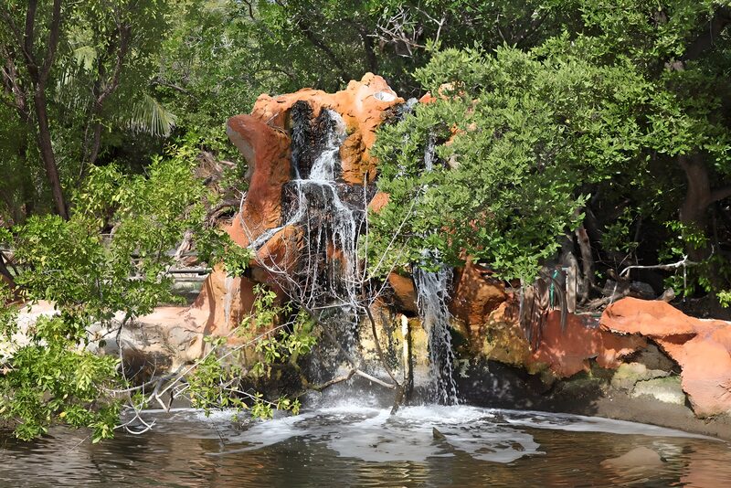 Wasserfall in der Natur