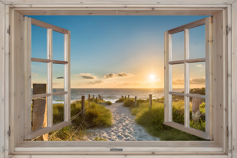 Sonnenuntergang am Strand