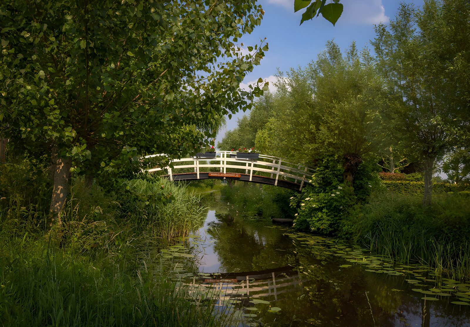 Idylle über dem Wasser