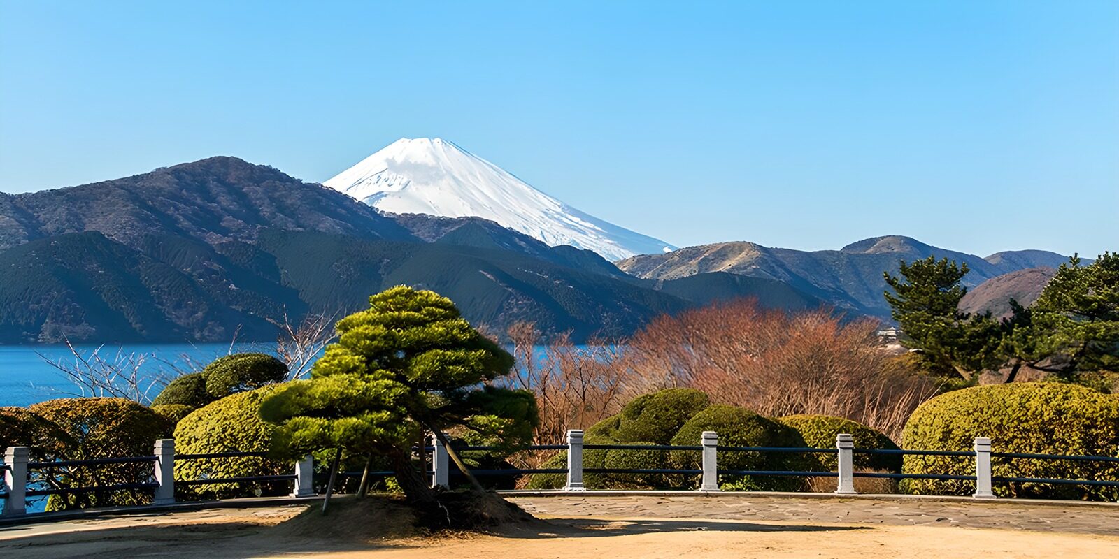 Der majestätische Fuji-Berg