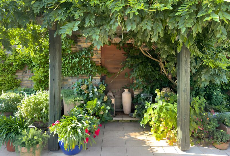 Traumhafte Gartenmystik im Grünen