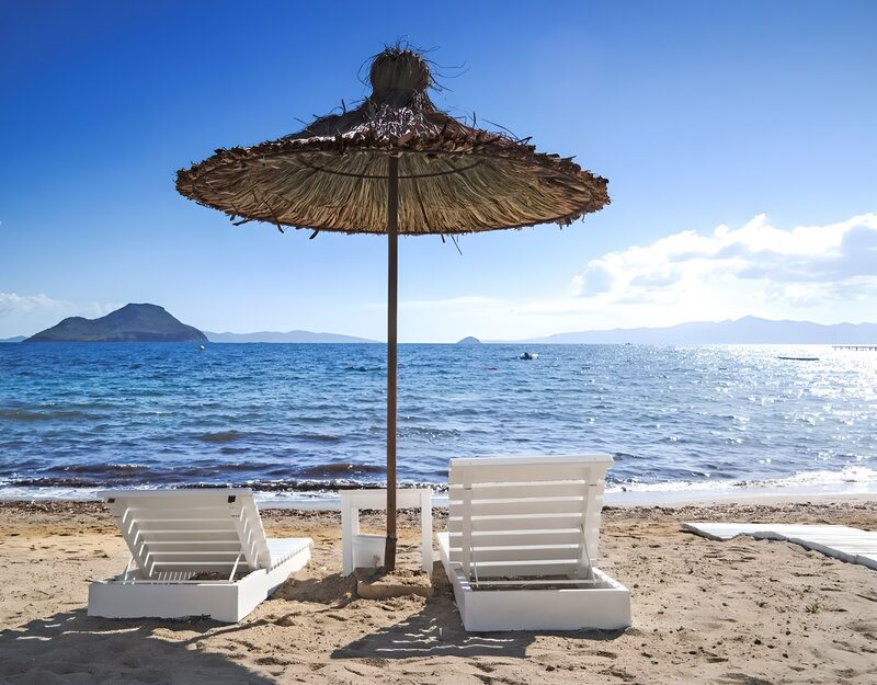 Entspannte Auszeit am Strand