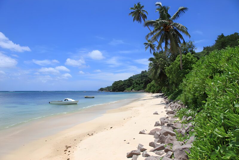 Traumstrand und ruhiges Wasser