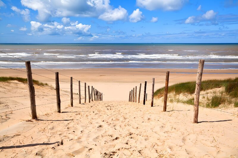 Zugang zum traumhaften Strand