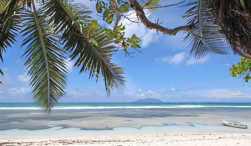 Tropicales Paradies am Meer