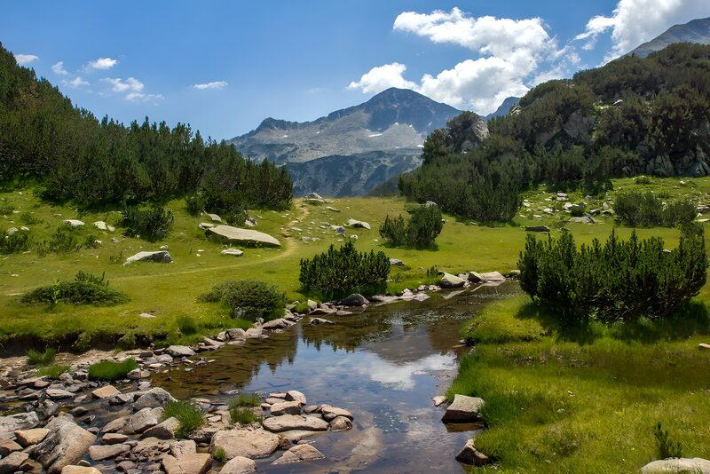 Idylle in den Alpen