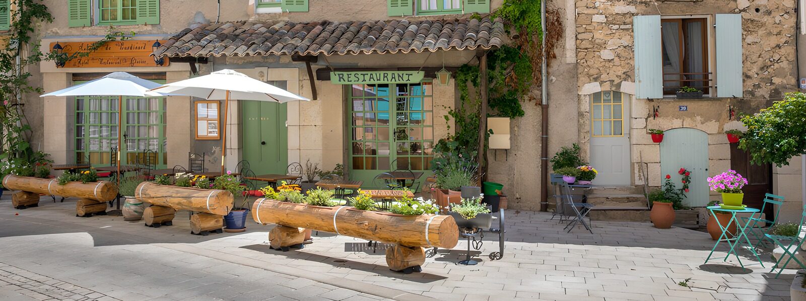 Gemütliches Restaurant in malerischer Umgebung
