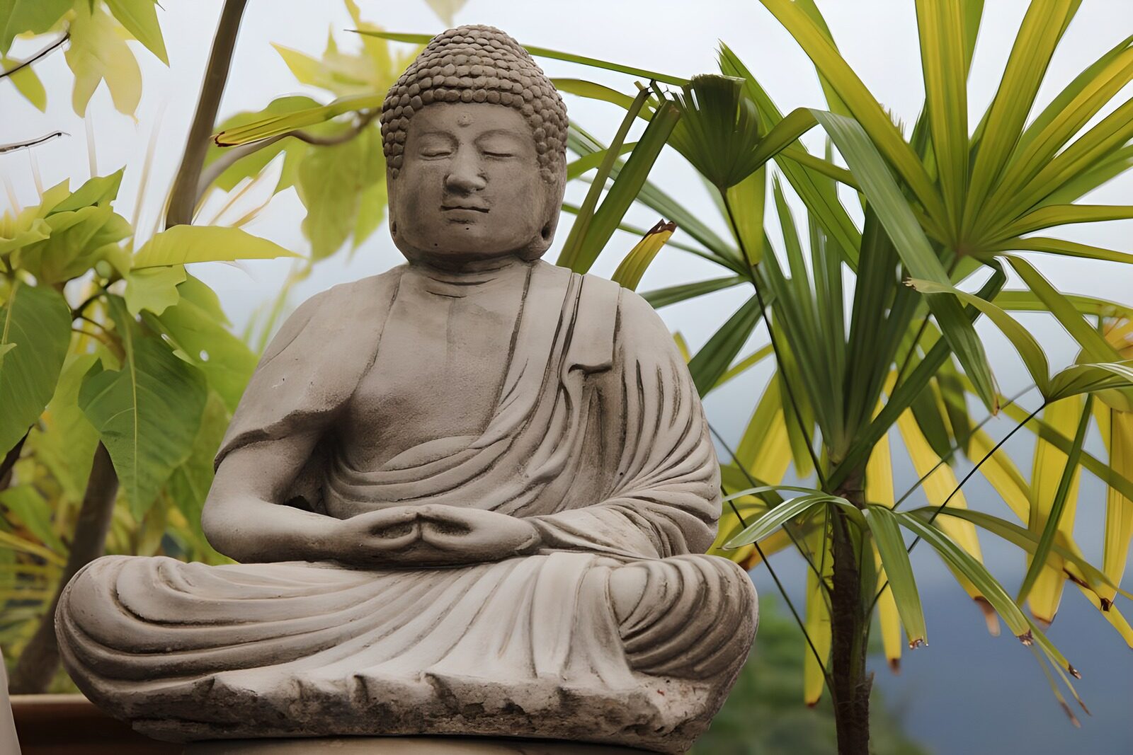 Buddha in meditativer Pose