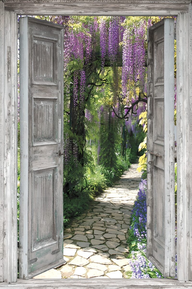 Wunderschöner Gartenweg