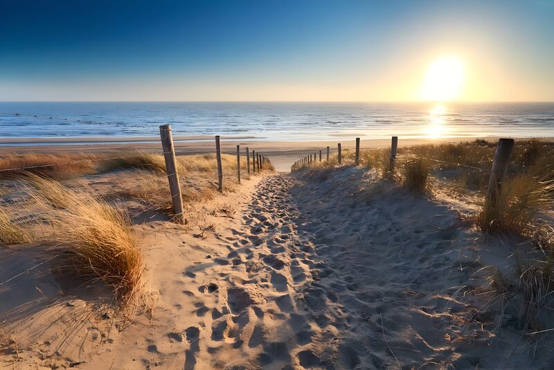Sonnenuntergang am Strand