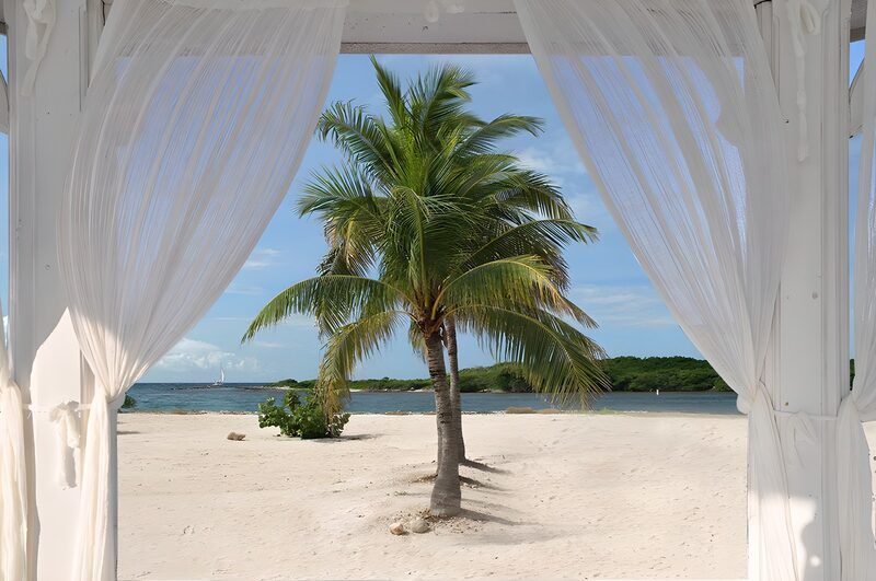Paradiesischer Strandblick